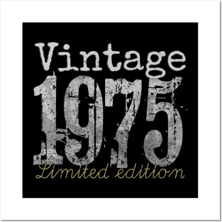 Vintage 1975 45 Year Old 1975 45th Birthday Gift Posters and Art